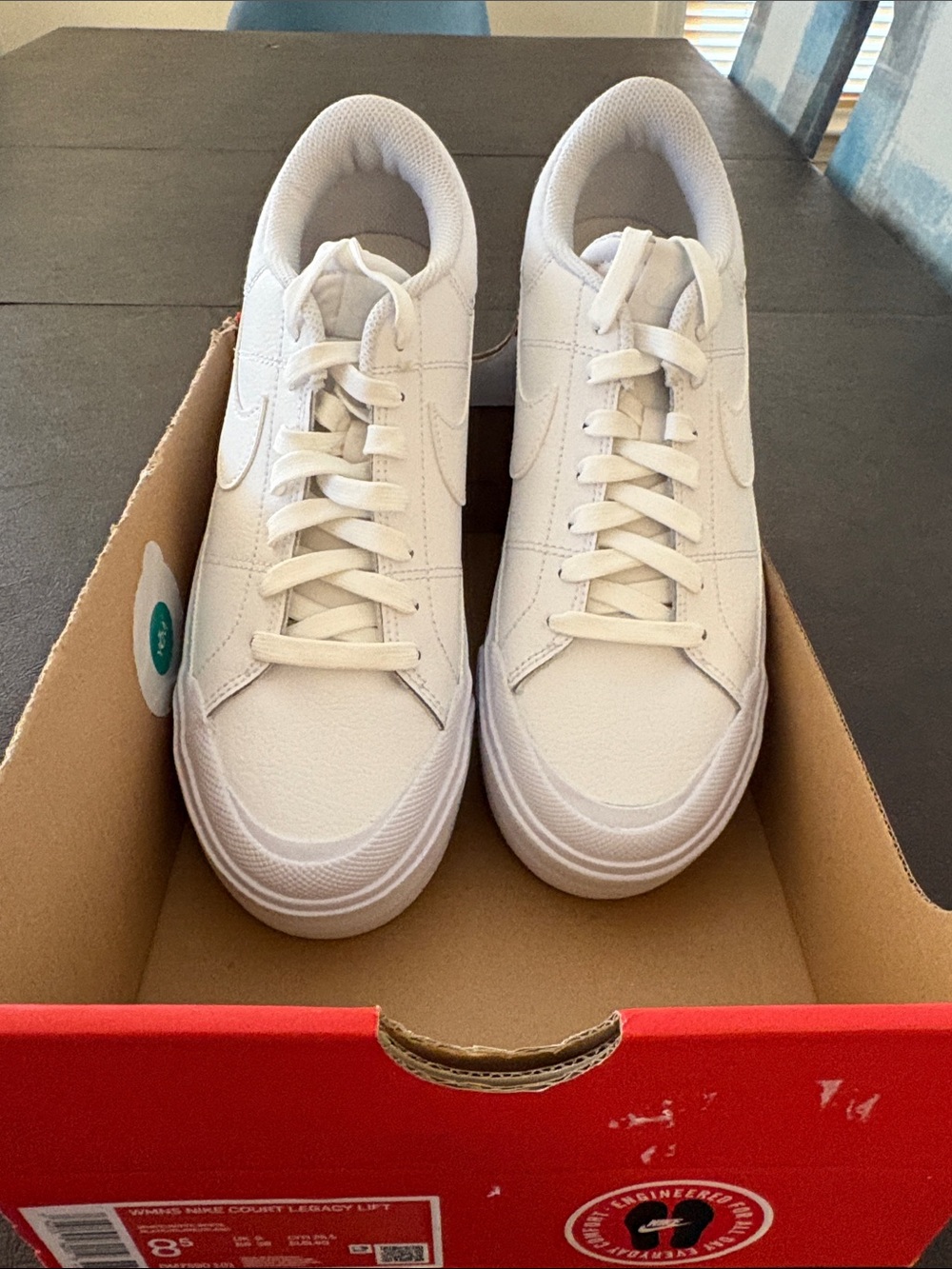 Nike Womens Court Legacy Lift Sneaker 8.5 Womens